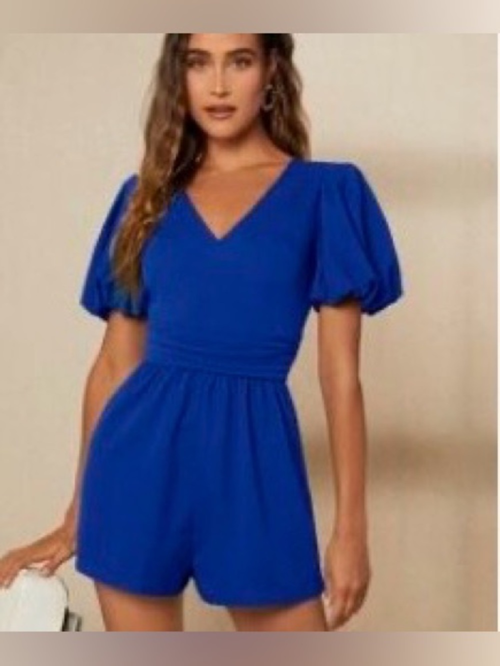 SHEIN Cobalt Blue Zipper Back Dress NWOT